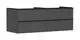 Hansgrohe-HG-Xelu-Q-Waschtischunterschrank-Diamantgrau-Matt-1360-550-mit-4-Schubkaesten-fuer-Konsolen-mit-Aufsatzwaschtisch-Mattschwarz-54087670 gallery number 1
